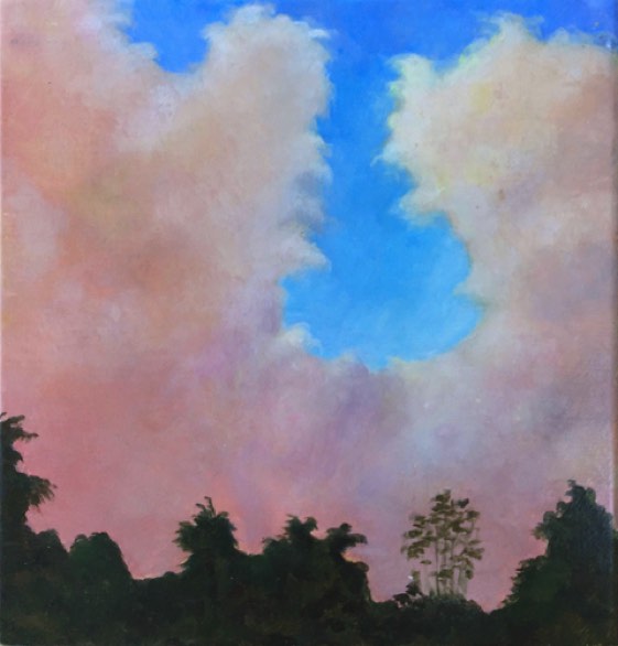 Dusk #3
7x7in oil on wood $475