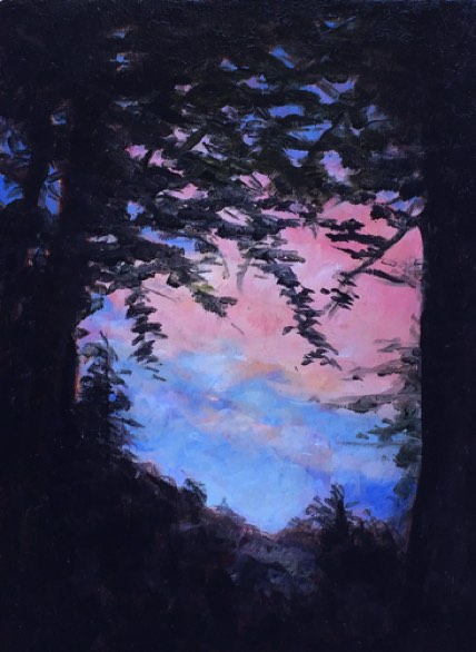 Twilight
6x8in oil on wood $400